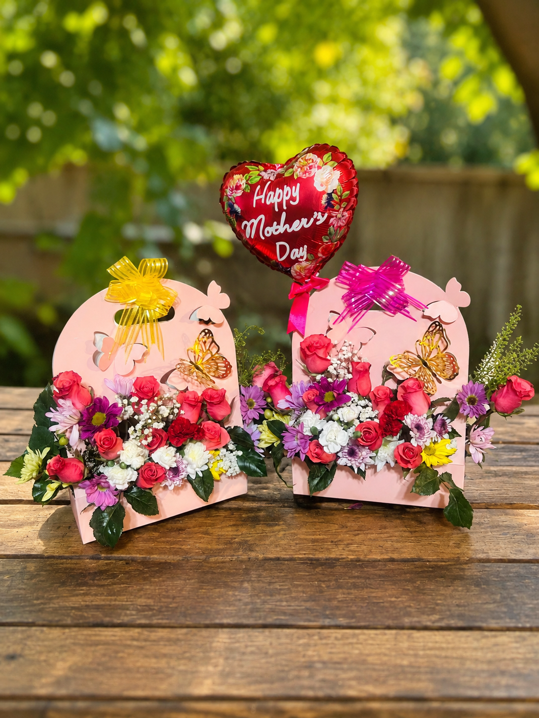 Butterfly Bouquet Holder | Texarkana Flowers