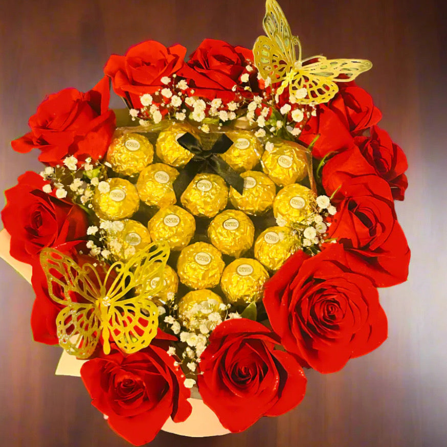 Sweet Heart Rose Bouquet