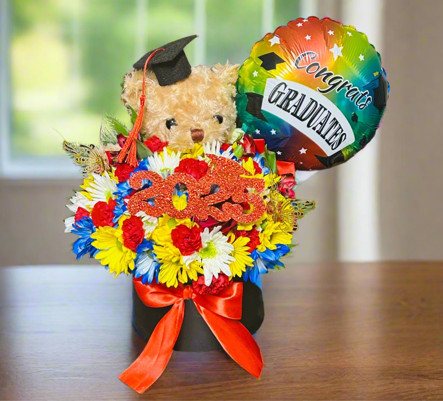 Graduation Flower Box