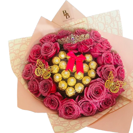 Sweet Heart Rose Bouquet