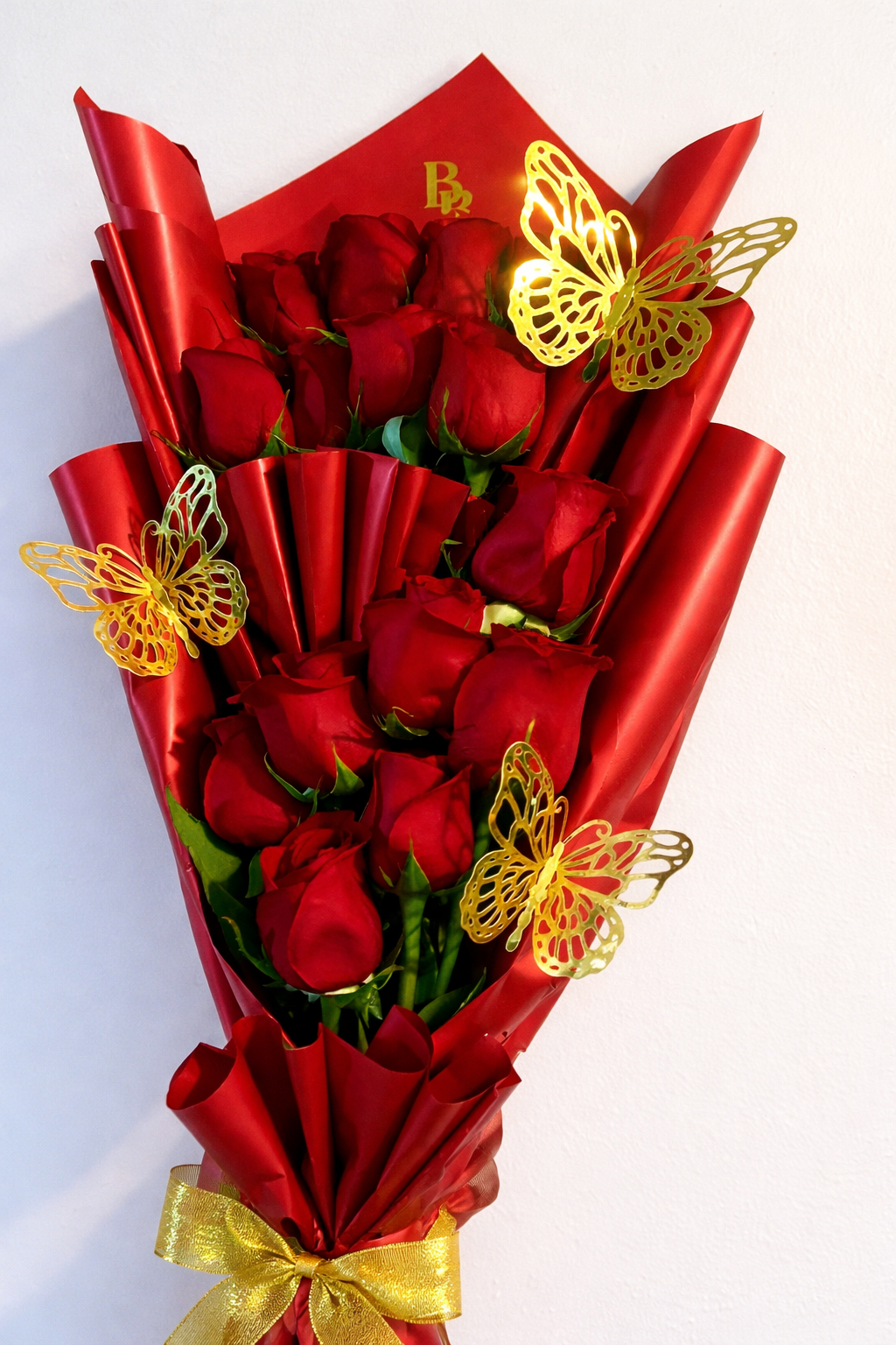 Luxury Flat Rose Bouquet